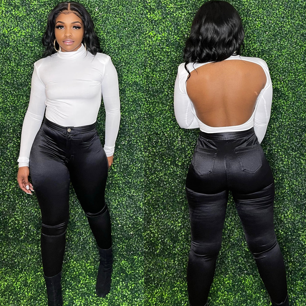 Turtleneck bodysuit